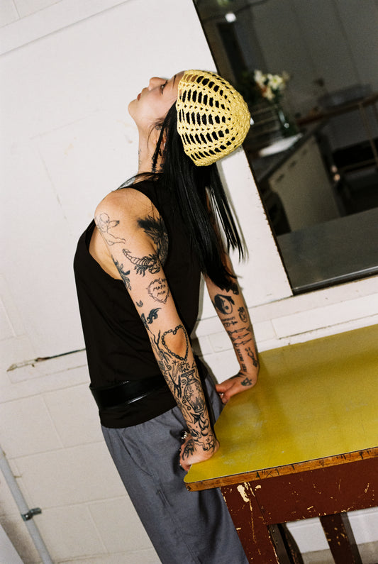 Rumi Mesh Hat