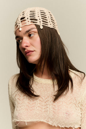 Rumi Hat With Beading