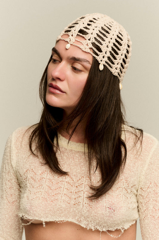 Rumi Hat With Beading