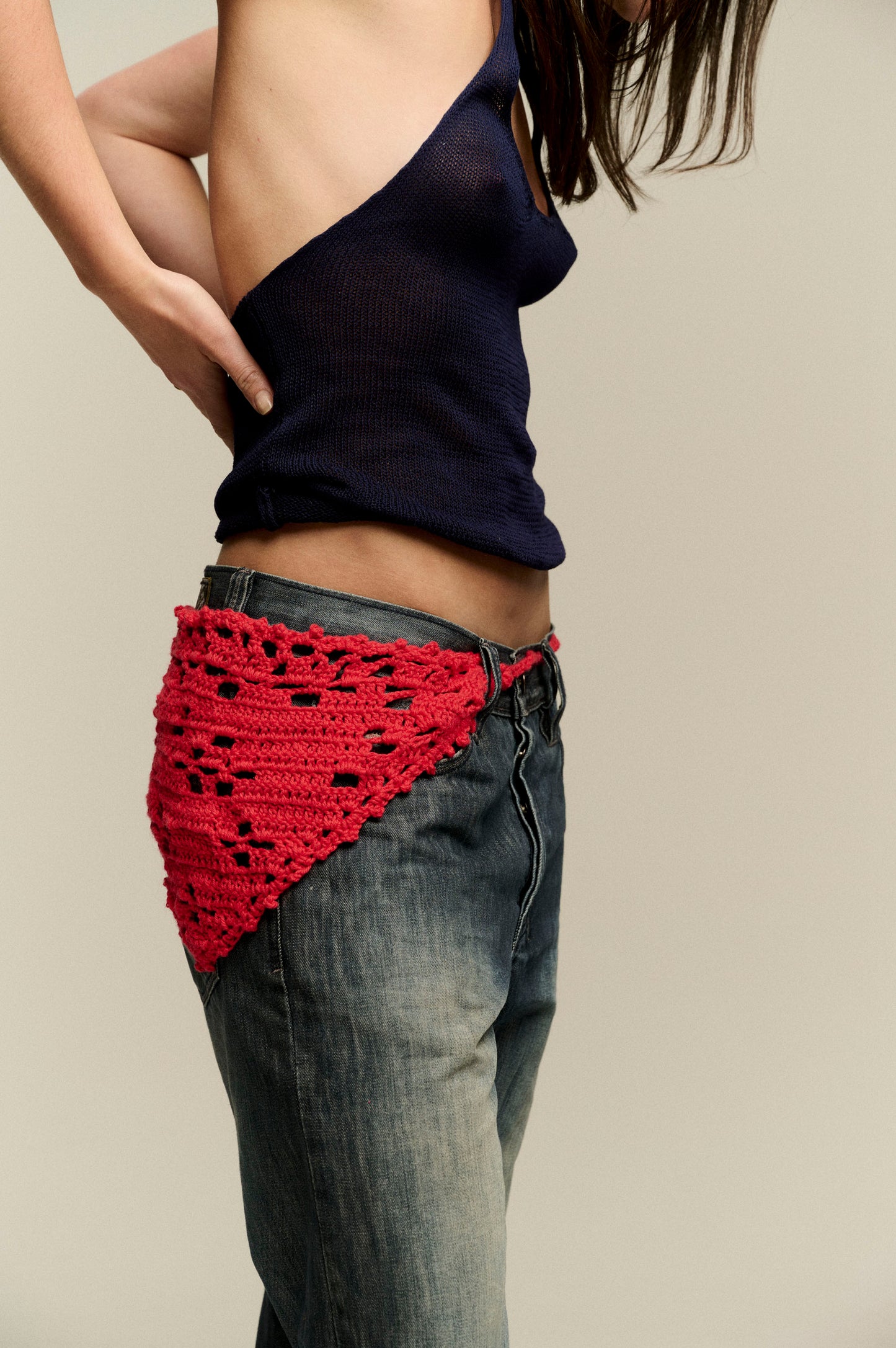 Lulu Bandana Red