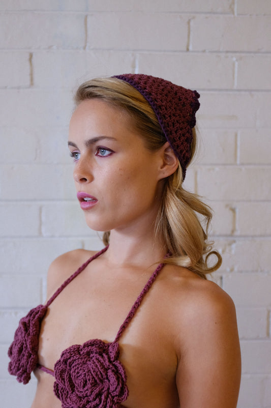 VIOLET BANDANA